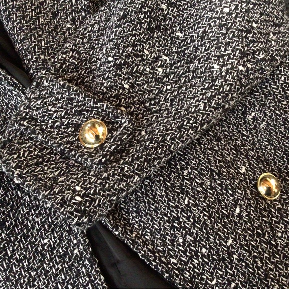 ZARA CROPPED TEXTURED BLAZER, Small, New with Tags - Picture 13 of 13